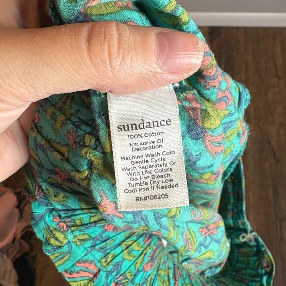 Sundance Running Rivers Colorful Boho Pants - Picture 6 of 6